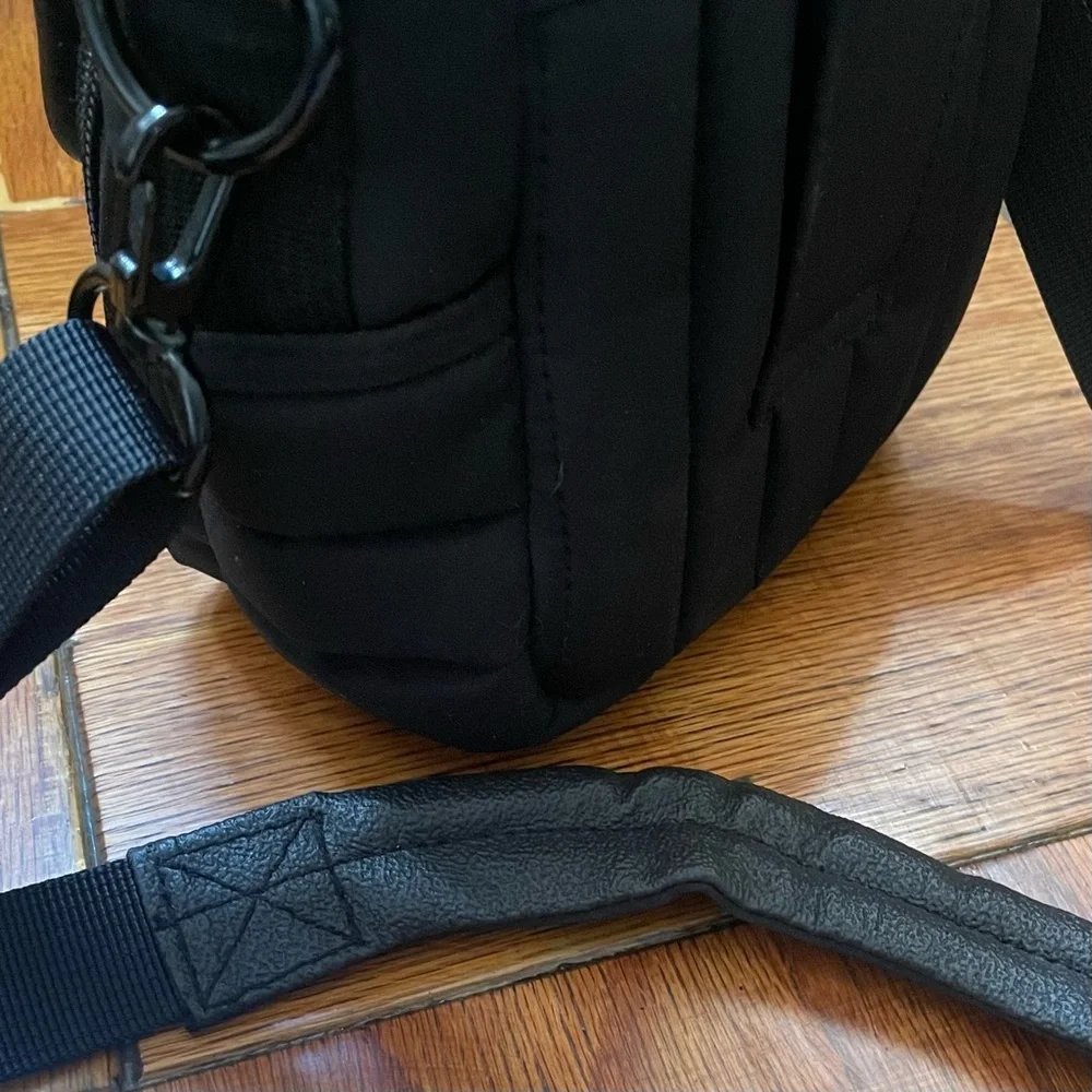 Vintage United Colors of Benetton Black Camera Small Bag